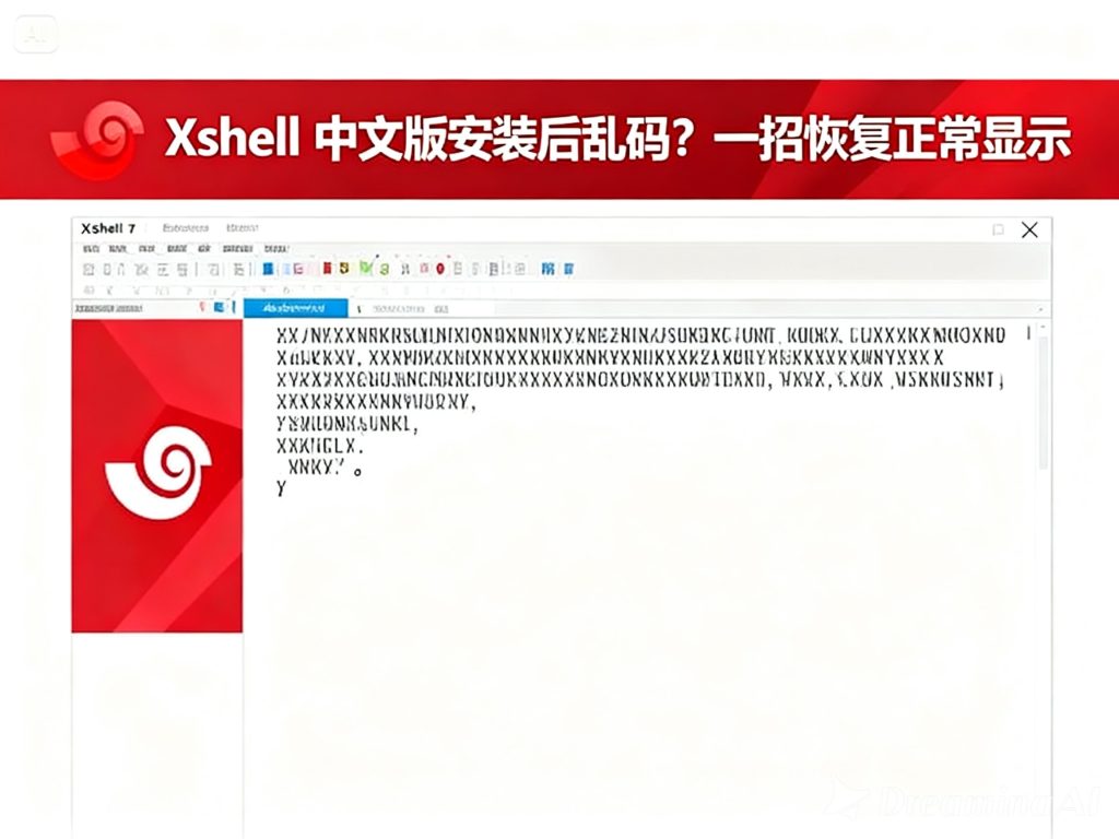 Xshell中文乱码怎么解决？三步恢复正常显示